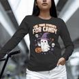 Halloween Teacher Trade Students For Candy Costume Women Women Long Sleeve T-Shirt, gift for family, gift for coworker Halloween Teacher Trade Students For Candy Costume Women Women Long Sleeve T-Shirt, gift for family, gift for coworker