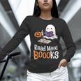 Halloween Teacher Women Cute Reading Ghost Read More Books Women Long Sleeve T-Shirt, gift for family, gift for coworker Halloween Teacher Women Cute Reading Ghost Read More Books Women Long Sleeve T-Shirt, gift for family, gift for coworker