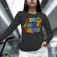 Happy 100th Day Of School 100 Days Brighter Girls Teacher Women Long Sleeve T-Shirt, gift for family, gift for coworker