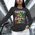 Happy 100th Day Of School 100 Days Of School Teacher Student Women Long Sleeve T-Shirt, gift for family, gift for coworker Happy 100th Day Of School 100 Days Of School Teacher Student Women Long Sleeve T-Shirt, gift for family, gift for coworker