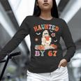 Haunted By 67 Boo Ghost Teacher 6 7 Halloween Costume Women Long Sleeve T-Shirt, gift for family, gift for coworker Haunted By 67 Boo Ghost Teacher 6 7 Halloween Costume Women Long Sleeve T-Shirt, gift for family, gift for coworker
