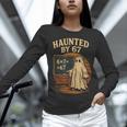 Haunted By 67 Ghost Math Joke Student Halloween Nerd Teacher Women Long Sleeve T-Shirt, gift for family, gift for coworker Haunted By 67 Ghost Math Joke Student Halloween Nerd Teacher Women Long Sleeve T-Shirt, gift for family, gift for coworker