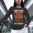 Having a Weird Music Teacher Builds Character Music Teacher Women Long Sleeve T-Shirt, gift for family, gift for coworker Having a Weird Music Teacher Builds Character Music Teacher Women Long Sleeve T-Shirt, gift for family, gift for coworker