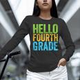 Hello Fourth Grade Shirt 4th Grade Boy Girl Student Teacher Women Long Sleeve T-Shirt, 4th Grade Teacher Shirts, gift for family, gift for coworker Hello Fourth Grade Shirt 4th Grade Boy Girl Student Teacher Women Long Sleeve T-Shirt, 4th Grade Teacher Shirts, gift for family, gift for coworker