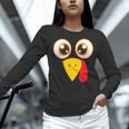 Hilarious Turkey Halloween Thanksgiving Teacher Nurse Women Long Sleeve T-Shirt, gift for family, gift for coworker