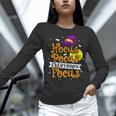 Hocus Pocus Everybody Focus Halloween Teacher Men Women Kids Women Long Sleeve T-Shirt, gift for family, gift for coworker Hocus Pocus Everybody Focus Halloween Teacher Men Women Kids Women Long Sleeve T-Shirt, gift for family, gift for coworker