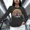 IA Crew Instructional Assistant Rainbow Teachers Aide Women Long Sleeve T-Shirt, gift for family, gift for coworker IA Crew Instructional Assistant Rainbow Teachers Aide Women Long Sleeve T-Shirt, gift for family, gift for coworker