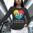 IEP I Encourage Progress Special Education School Teacher Women Long Sleeve T-Shirt, gift for family, gift for coworker IEP I Encourage Progress Special Education School Teacher Women Long Sleeve T-Shirt, gift for family, gift for coworker