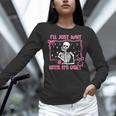 I'Ll Just Wait Until It's Quiet Spooky Teacher Halloween Women Long Sleeve T-Shirt, gift for family, gift for coworker I'Ll Just Wait Until It's Quiet Spooky Teacher Halloween Women Long Sleeve T-Shirt, gift for family, gift for coworker