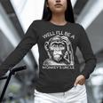 Well I'Ll Be a Monkey's Uncle Teacher And Student Women Long Sleeve T-Shirt, gift for family, gift for coworker