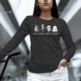 Inclusion Isn't Scary Slp Halloween Sped Teacher Ghost Mummy Women Long Sleeve T-Shirt, gift for family, gift for coworker Inclusion Isn't Scary Slp Halloween Sped Teacher Ghost Mummy Women Long Sleeve T-Shirt, gift for family, gift for coworker
