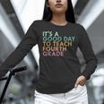 It's A Good Day To Teach Fourth Grade 4th Grade Teacher Women Long Sleeve T-Shirt, 4th Grade Teacher Shirts, gift for family, gift for coworker It's A Good Day To Teach Fourth Grade 4th Grade Teacher Women Long Sleeve T-Shirt, 4th Grade Teacher Shirts, gift for family, gift for coworker