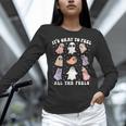 It’s Okay To Feel All The Feels Special Ed Teacher Halloween Women Long Sleeve T-Shirt, gift for family, gift for coworker