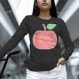 Kindergarten Apple Word Art For Teachers & Students Women Long Sleeve T-Shirt, gift for family, gift for coworker