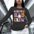 Kindergarten Boo Crew Spooky Kindergarten Halloween Teacher Women Long Sleeve T-Shirt, gift for family, gift for coworker