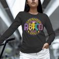 Kindergarten Rocks ABCD Back To School Rock Teacher Women Long Sleeve T-Shirt, gift for family, gift for coworker Kindergarten Rocks ABCD Back To School Rock Teacher Women Long Sleeve T-Shirt, gift for family, gift for coworker