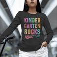 KINDERGARTEN ROCKS Teacher Crew Rock Star Kinder Team Women Long Sleeve T-Shirt, gift for family, gift for coworker KINDERGARTEN ROCKS Teacher Crew Rock Star Kinder Team Women Long Sleeve T-Shirt, gift for family, gift for coworker