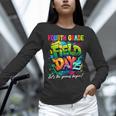 Let The Games Begin Fourth Grade Field Day 2025 Teacher Kid Women Long Sleeve T-Shirt, gift for family, gift for coworker