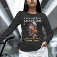 Let's Eat Kids Grammar Werewolf Halloween Teacher Women Long Sleeve T-Shirt, gift for family, gift for coworker Let's Eat Kids Grammar Werewolf Halloween Teacher Women Long Sleeve T-Shirt, gift for family, gift for coworker