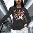 Llama Learning Teachers Students Alpaca Lover Back To School Women Long Sleeve T-Shirt, gift for family, gift for coworker Llama Learning Teachers Students Alpaca Lover Back To School Women Long Sleeve T-Shirt, gift for family, gift for coworker