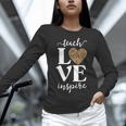 Love Leopard Print Teacher Cheetah School Inspire Teach Women Long Sleeve T-Shirt, gift for family, gift for coworker Love Leopard Print Teacher Cheetah School Inspire Teach Women Long Sleeve T-Shirt, gift for family, gift for coworker