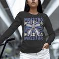 Maestra El Salvador Coquette Bow Hispanic Spanish Teacher Women Long Sleeve T-Shirt, gift for family, gift for coworker Maestra El Salvador Coquette Bow Hispanic Spanish Teacher Women Long Sleeve T-Shirt, gift for family, gift for coworker