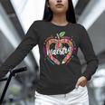 Maestra Pencil Spanish Teacher Bilingual 100 Days Of School Women Long Sleeve T-Shirt, gift for family, gift for coworker Maestra Pencil Spanish Teacher Bilingual 100 Days Of School Women Long Sleeve T-Shirt, gift for family, gift for coworker