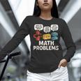 Math Problems Symbols Teacher Back To School Girl Boy Women Long Sleeve T-Shirt, gift for family, gift for coworker Math Problems Symbols Teacher Back To School Girl Boy Women Long Sleeve T-Shirt, gift for family, gift for coworker
