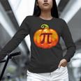 Math Teacher Halloween Costume Pumpkin Pi Pun Pie Men Women Long Sleeve T-Shirt, gift for family, gift for coworker