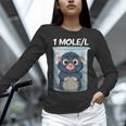 Mole Chemistry Chemist Student Science Teacher Women Long Sleeve T-Shirt, Science Teacher Shirts, gift for family, gift for coworker