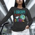 Multilingual Teacher In Dos Idiomas Linguist Language Women Long Sleeve T-Shirt, gift for family, gift for coworker