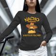 Nacho Average Substitute Teacher Mexican Cinco De Mayo Men Women Women Long Sleeve T-Shirt, gift for family, gift for coworker