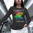 Nerdy Darwin's Finches Evolution Science Biology Teacher Women Long Sleeve T-Shirt, Science Teacher Shirts, gift for family, gift for coworker