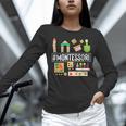 Novelty Montessori Studying Learning Schooling Teacher Love For Men Women Women Long Sleeve T-Shirt, gift for family, gift for coworker Novelty Montessori Studying Learning Schooling Teacher Love For Men Women Women Long Sleeve T-Shirt, gift for family, gift for coworker