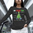 Oh Geometree Christmas Tree Geometry Math Teacher Women Long Sleeve T-Shirt, gift for family, gift for coworker