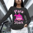 Para Shark Paraprofessional Female Teacher Women Long Sleeve T-Shirt, gift for family, gift for coworker Para Shark Paraprofessional Female Teacher Women Long Sleeve T-Shirt, gift for family, gift for coworker