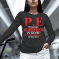 PE Where Sweating Is Good But Deodorant Is Better PE Teacher Women Long Sleeve T-Shirt, Pe Teacher Shirts, gift for family, gift for coworker PE Where Sweating Is Good But Deodorant Is Better PE Teacher Women Long Sleeve T-Shirt, Pe Teacher Shirts, gift for family, gift for coworker