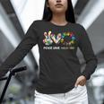Peace Love Inclusion Sped Squad Special-Ed Teacher Daycare Women Long Sleeve T-Shirt, gift for family, gift for coworker