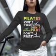 Pilates Instructor Teacher Watercolor Pilates Don't Fart Men Women Kids Women Long Sleeve T-Shirt, gift for family, gift for coworker Pilates Instructor Teacher Watercolor Pilates Don't Fart Men Women Kids Women Long Sleeve T-Shirt, gift for family, gift for coworker