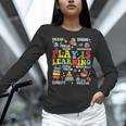 Play Is Learning Kindergarten Preschool Teacher Appreciation Women Long Sleeve T-Shirt, gift for family, gift for coworker Play Is Learning Kindergarten Preschool Teacher Appreciation Women Long Sleeve T-Shirt, gift for family, gift for coworker