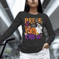 Pre-K Boo Crew Teacher Student Halloween Costume Women Long Sleeve T-Shirt, gift for family, gift for coworker