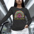 Pre-K Preschool Kindergarten Future Teacher Rainbow Women Long Sleeve T-Shirt, Future Teacher Shirts, gift for family, gift for coworker Pre-K Preschool Kindergarten Future Teacher Rainbow Women Long Sleeve T-Shirt, Future Teacher Shirts, gift for family, gift for coworker