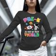 Pre-K Student Teacher Astronaut Space Back To School Women Long Sleeve T-Shirt, gift for family, gift for coworker Pre-K Student Teacher Astronaut Space Back To School Women Long Sleeve T-Shirt, gift for family, gift for coworker