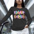 Preppy Kindergarten First Day Of School Teachers Girls Boys Women Long Sleeve T-Shirt, gift for family, gift for coworker Preppy Kindergarten First Day Of School Teachers Girls Boys Women Long Sleeve T-Shirt, gift for family, gift for coworker