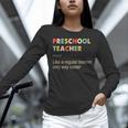Preschool Teacher Kindergarten Teacher Definition Women Long Sleeve T-Shirt, gift for family, gift for coworker Preschool Teacher Kindergarten Teacher Definition Women Long Sleeve T-Shirt, gift for family, gift for coworker