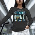 I Promise To Teach Love Hanukkah Chanukah Jewish Teacher Women Long Sleeve T-Shirt, gift for family, gift for coworker