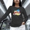 PTA Crew Back To School Volunteer Board Mom Parent Teacher Women Long Sleeve T-Shirt, gift for family, gift for coworker