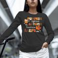 Pumpkin Spice Autumn Leaves IEPS Sped Teacher Fall Women Long Sleeve T-Shirt, gift for family, gift for coworker