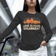 Que Pasa Calabaza Spanish Teacher Bilingual Pumpkin Women Women Long Sleeve T-Shirt, gift for family, gift for coworker