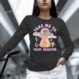 Take Me To Your Readers Alien Teacher Halloween Literacy Women Long Sleeve T-Shirt, gift for family, gift for coworker